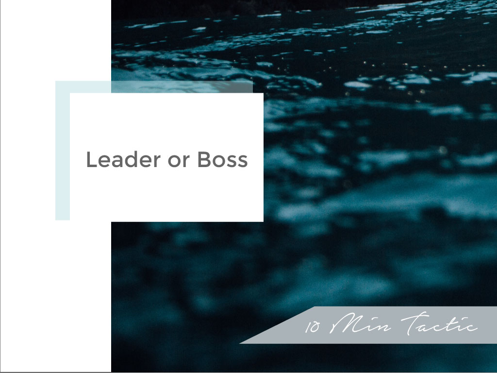 Leader or Boss